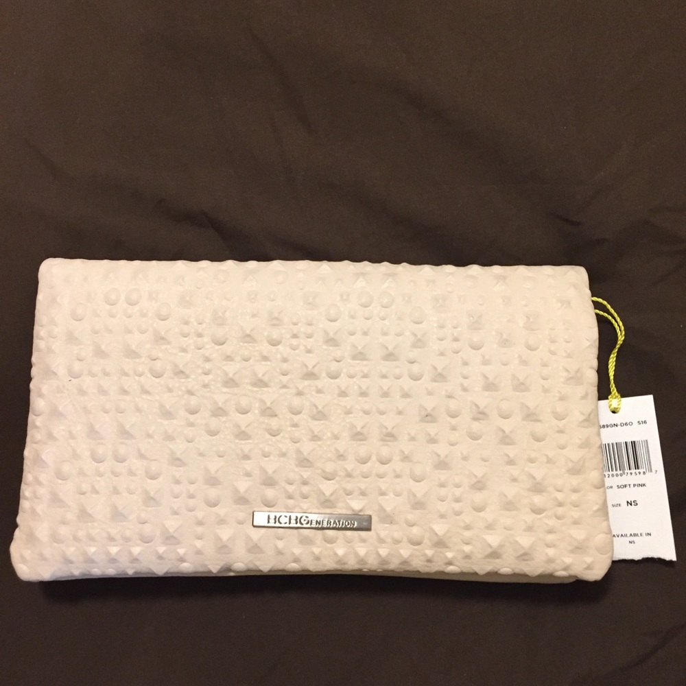 BCBGeneration Textured Clutch